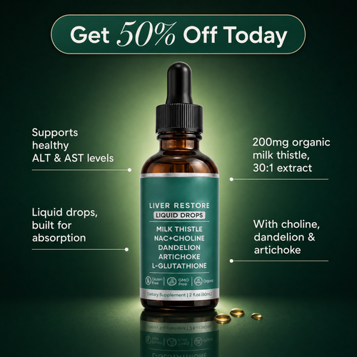 Complete Liver Support Drops - Daily Liver Protection, Naturally