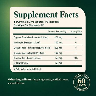 Complete Liver Support Drops - Daily Liver Protection, Naturally
