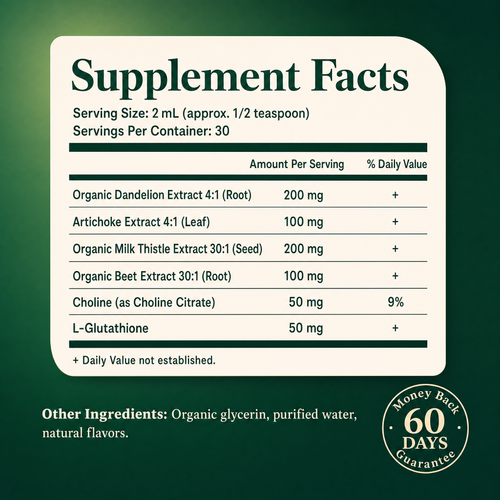 Complete Liver Support Drops - Daily Liver Protection, Naturally