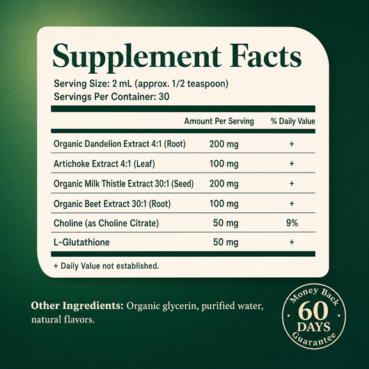 Complete Liver Support Drops - Daily Liver Protection, Naturally